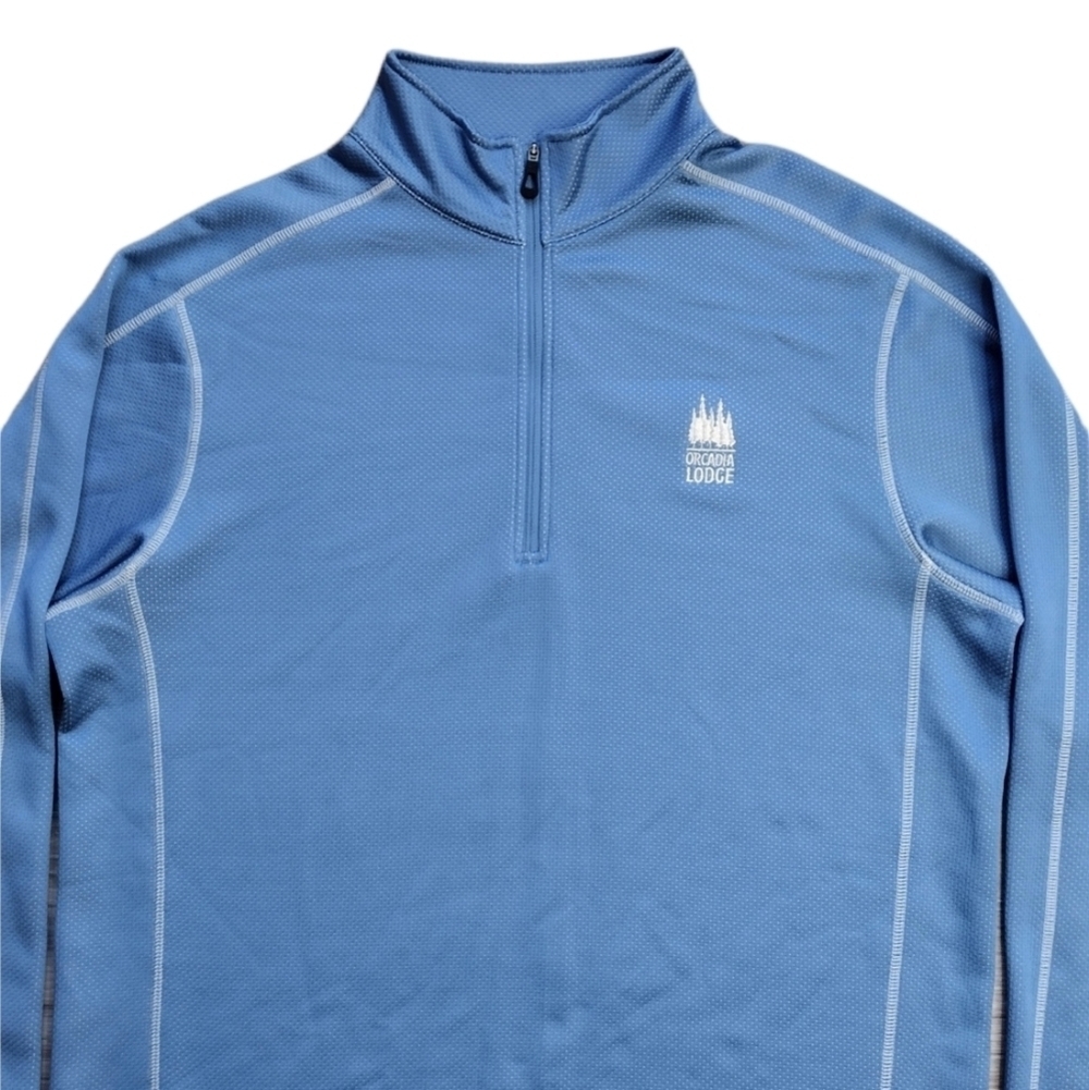 Nike Men's Active Athletic Long Sleeve Half Zip Pullover Sweater Size L - Picture 3 of 10